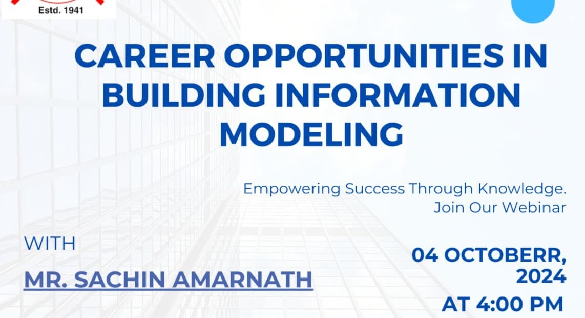 WEBNARS Career Opportunities in Building Information Modeling